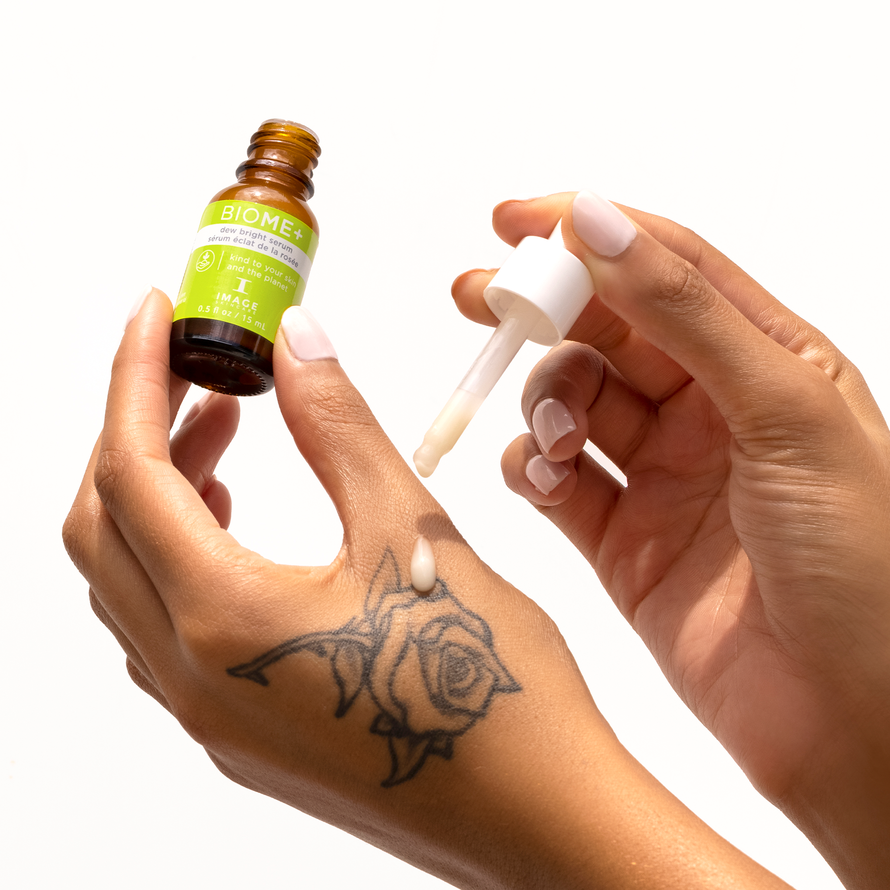 BIOME+™ dew bright serum  (travel-size)