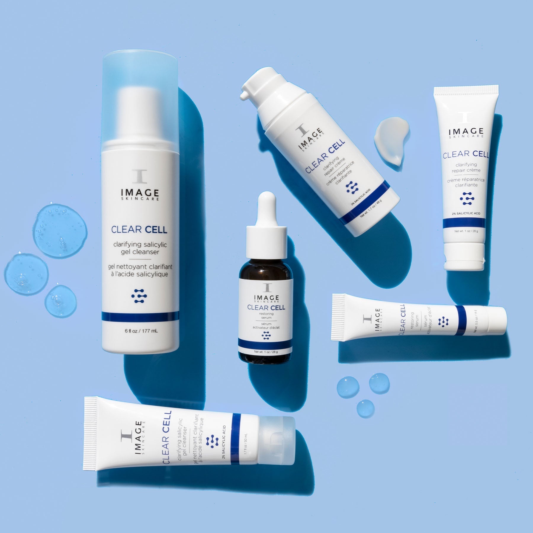 CLEAR CELL clarifying salicylic gel cleanser (travel-size)
