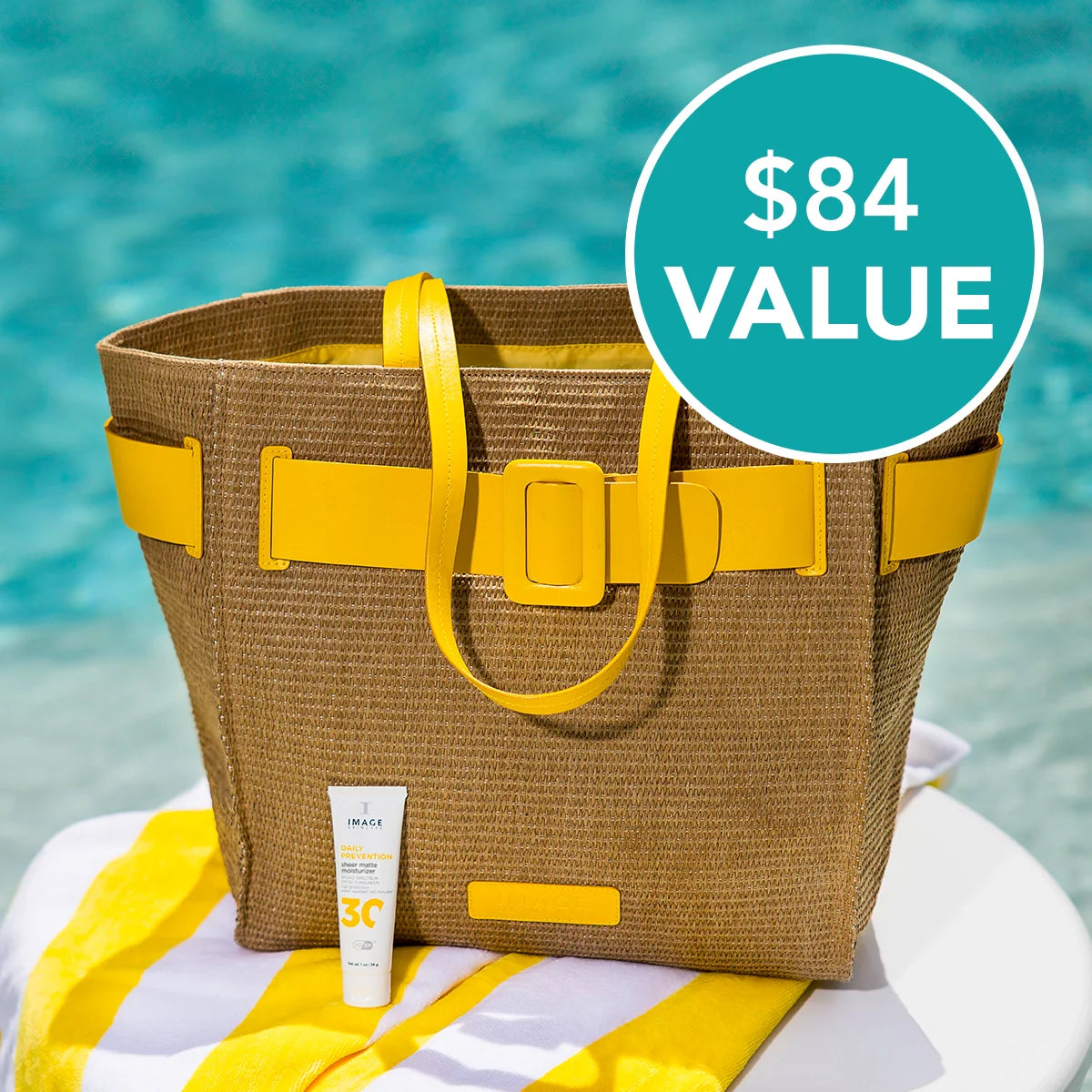 Spend $175 in DAILY PREVENTION, get a travel size DAILY PREVENTION sheer matte moisturizer + summer tote