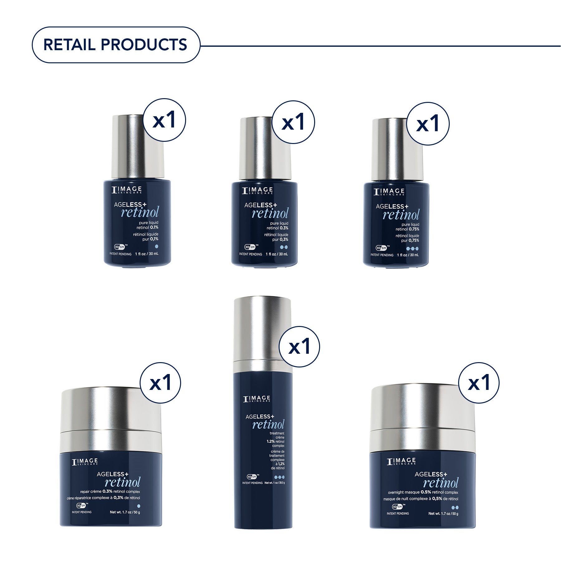 AGELESS+ retinol Intro Bundle