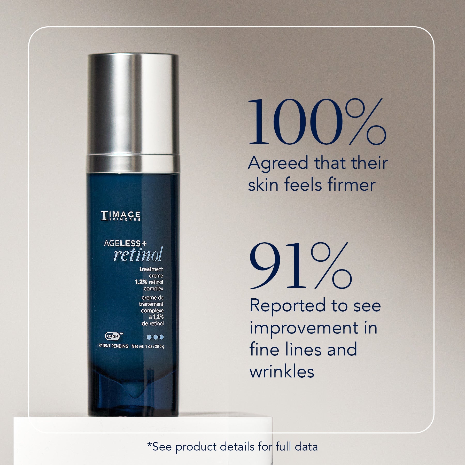 AGELESS+ retinol treatment crème 1.2% retinol complex (travel-size)