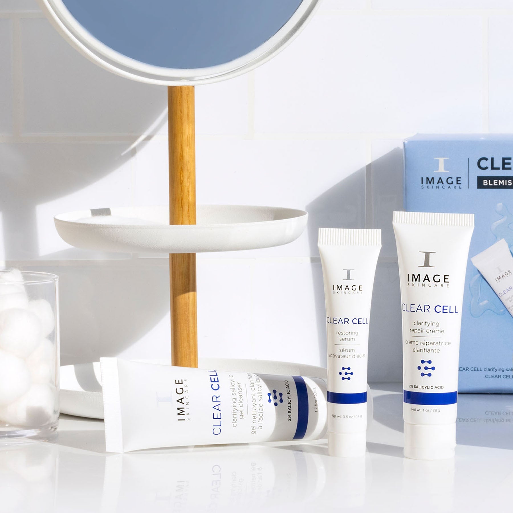 CLEAR  CELL Clear Skin Solutions Set
